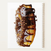 SlipperyJoe's decadent donut covered thick glossy  Planner (Achterkant)