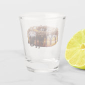 SlipperyJoe's decadent donut covered thick glossy  Shot Glas (Achterkant)