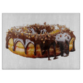 SlipperyJoe's decadent donut covered thick glossy Snijplank (Voorkant)