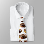 SlipperyJoe's decadent donut covered thick glossy  Stropdas (Gebonden)