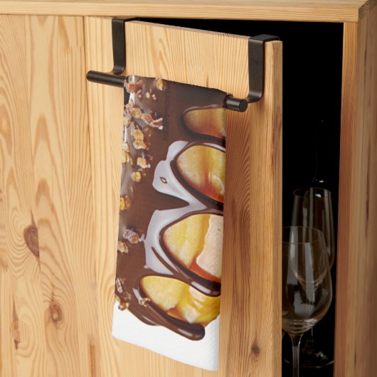 SlipperyJoe's decadent donut covered thick glossy  Theedoek (Derde Gevouwen)