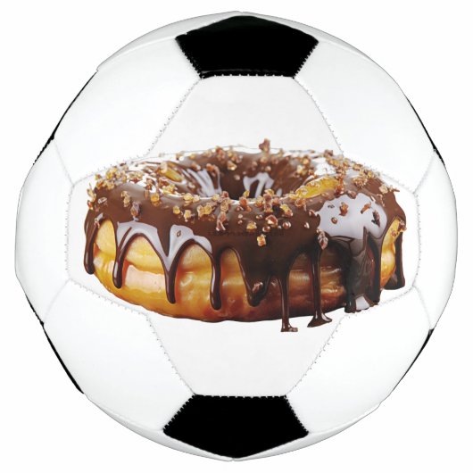 SlipperyJoe's decadent donut covered thick glossy  Voetbal (Voorkant)