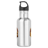 SlipperyJoe's decadent donut covered thick glossy  Waterfles (Achterkant)