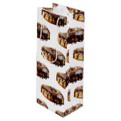 SlipperyJoe's decadent donut covered thick glossy  Wijn Cadeautas (Voorkant Gekanteld)