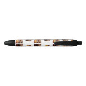 SlipperyJoe's decadent donut covered thick glossy  Zwarte Inkt Pen (Achterkant)