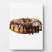 SlipperyJoe's decadente donut bedekt dikke glanzen Fotoplaat (voorkant)