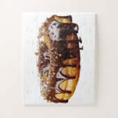 SlipperyJoe's decadente donut bedekt dikke glanzen Legpuzzel (Verticaal)