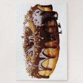 SlipperyJoe's decadente donut bedekt dikke glanzen Legpuzzel (Verticaal)