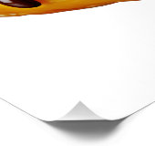 SlipperyJoe's decadente donut bedekt dikke glanzen Perfect Poster (Hoek)