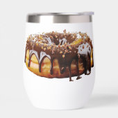 SlipperyJoe's decadente donut bedekt met dikke gla (Links)