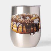 SlipperyJoe's decadente donut bedekt met dikke gla (Links)