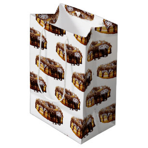 SlipperyJoe's decadente donut bedekt met dikke gla Medium Cadeauzakje