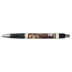 SlipperyJoe's decadente donut bedekt met dikke gla Pen