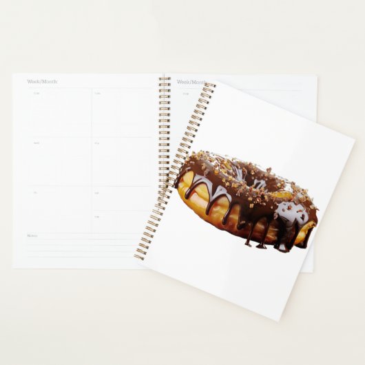 SlipperyJoe's decadente donut bedekt met dikke gla Planner (Display)