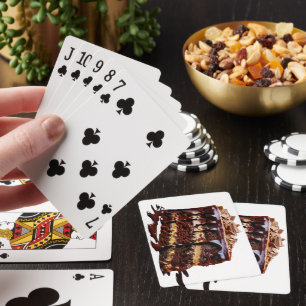 SlipperyJoe's decadente meerlagige chocoladetaart Pokerkaarten