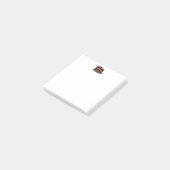 SlipperyJoe's decadente meerlagige chocoladetaart Post-it® Notes (Schuin)