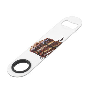 SlipperyJoe's decadente meerlagige chocoladetaart Speed Flessenopener