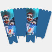 SlipperyJoe's dreigende clown Happy Halloween rood Bedankdoosjes (Ongevouwen)