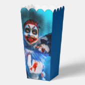SlipperyJoe's dreigende clown Happy Halloween rood Bedankdoosjes (Voorkant)