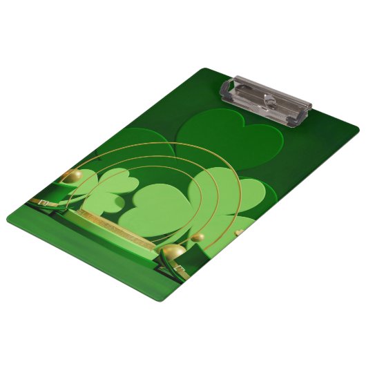 SlipperyJoe's drie-bladklaver uit Saint Patrick's Klembord (Gekanteld)