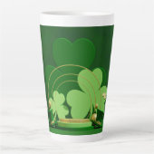 SlipperyJoe's drie-bladklaver uit Saint Patrick's Latte Mok (Voorkant)