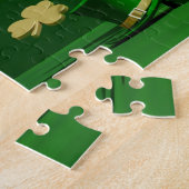SlipperyJoe's drie-bladklaver uit Saint Patrick's  Legpuzzel (Zijkant)
