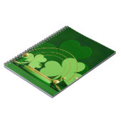 SlipperyJoe's drie-bladklaver uit Saint Patrick's Notitieboek (Linkerzijde)