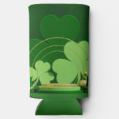 SlipperyJoe's drie-bladklaver uit Saint Patrick's Seltzer Blikjeskoeler (Achterkant)