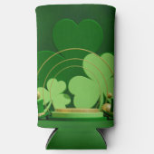 SlipperyJoe's drie-bladklaver uit Saint Patrick's Seltzer Blikjeskoeler (Voorkant)