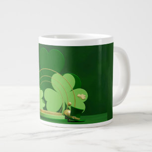 SlipperyJoe's Driebladige klaver van St. Patrick's Grote Koffiekop