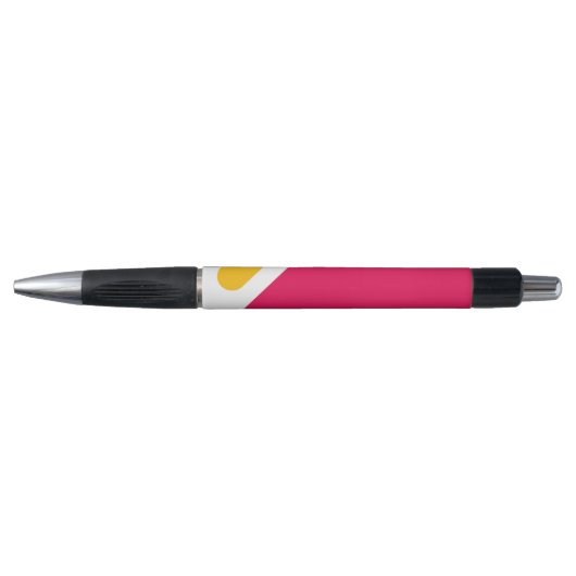 SlipperyJoe's driekleurige polyamorie trotsvlag dr Pen (Voorkant)
