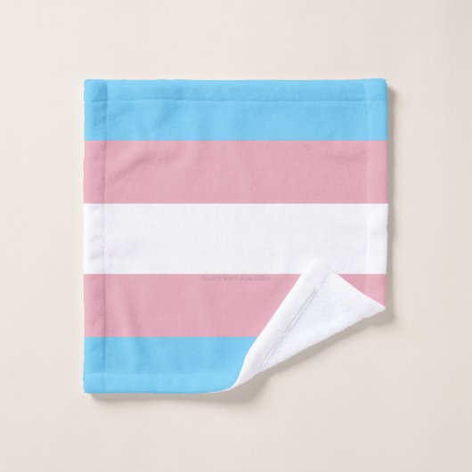 SlipperyJoe's driesporenpride vlag diversiteitspro Bad Handdoek (Wasdoekje)