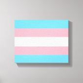 SlipperyJoe's driesporenpride vlag diversiteitspro Canvas Afdruk (Voorkant)