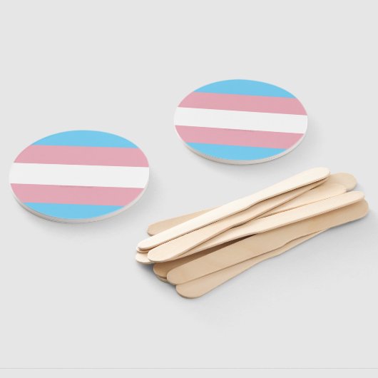 SlipperyJoe's driesporenpride vlag diversiteitspro Handwaaier (Niet-gemonteerd)