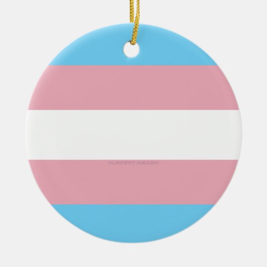 SlipperyJoe's driesporenpride vlag diversiteitspro Keramisch Ornament (Voorkant)