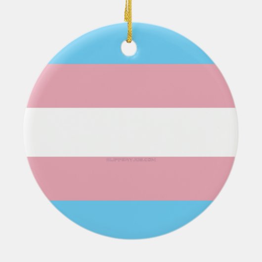 SlipperyJoe's driesporenpride vlag diversiteitspro Keramisch Ornament (Achterkant)