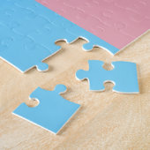 SlipperyJoe's driesporenpride vlag diversiteitspro Legpuzzel (Zijkant)