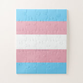 SlipperyJoe's driesporenpride vlag diversiteitspro Legpuzzel (Verticaal)
