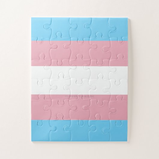 SlipperyJoe's driesporenpride vlag diversiteitspro Legpuzzel (Verticaal)