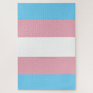SlipperyJoe's driesporenpride vlag diversiteitspro Legpuzzel