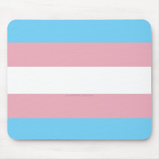 SlipperyJoe's driesporenpride vlag diversiteitspro Muismat (Voorkant)