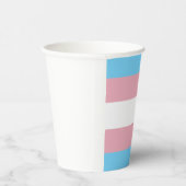 SlipperyJoe's driesporenpride vlag diversiteitspro Papieren Bekers (Rechts)