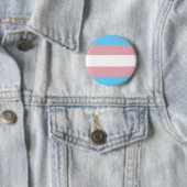 SlipperyJoe's driesporenpride vlag diversiteitspro Ronde Button 5,7 Cm (In situ)