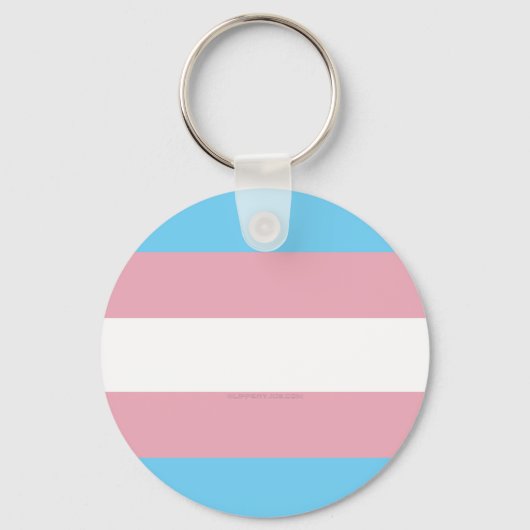 SlipperyJoe's driesporenpride vlag diversiteitspro Sleutelhanger (Voorkant)