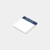 SlipperyJoe's echte mannen huilen tranen emoties d Post-it® Notes (Schuin)
