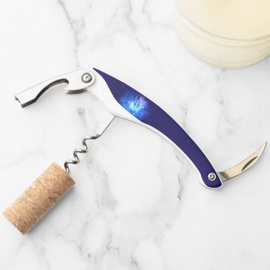 SlipperyJoe's electric thrill New Year’s Eve clock Kurkentrekker (Voorkant)