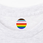SlipperyJoe's Eleven Stripe Pride Flag combineert Labels (Aangebracht)
