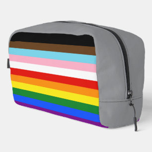 SlipperyJoe's Eleven Stripe Pride Flag combineert Toilettasje