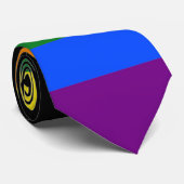 SlipperyJoe's Eleven Stripe Pride-vlag combineert  Stropdas (Opgerold)