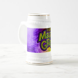 SlipperyJoe's feestelijke Mardi Gras-thema kroon v Bierpul